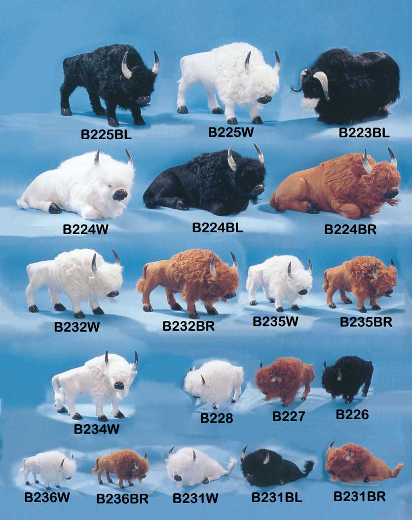 Realistic Buffalo Figurines & Gifts that are life like!